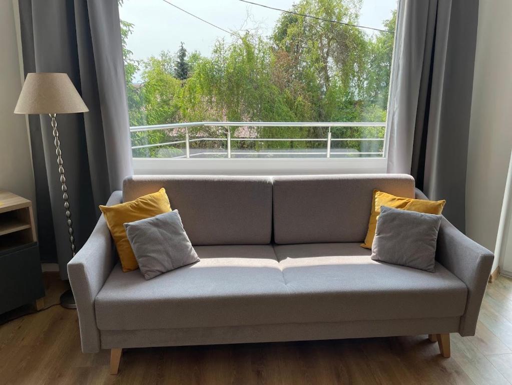 Apartament Studio – widok z balkonu
